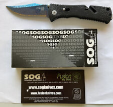 SOG Trident TF-9 Folding Knife Monogram NEW in Box Ltd Edition Numbered  picture
