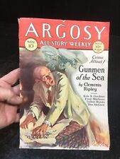 Argosy All Story Weekly  November 10, 1928 Gunmen of the Sea   fiction book mag picture