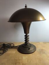 Vintage Authentic Copper Finish MCM Van Dyke Industries UFO Lamp picture