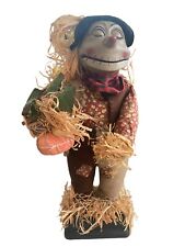 Vintage Gemmy 1997 Scarecrow Happy Harvest Thanksgiving Animated 22