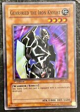 Yu-Gi-Oh Gearfried the Iron Knight PSV-101 2002 1st Edition Super Rare NM picture