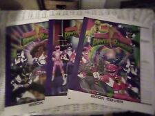 1993 Mighty Morphin Power Rangers Book Covers  3 Pack picture