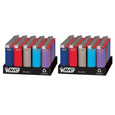 BIC Classic Lighter, Assorted Colors, Pocket Lighters, 100-Count Tray picture
