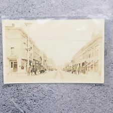 Albany Oregon 1st Street Vintage Town Horse Carriage Postcard Unused Postcard picture
