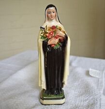 vintage Virgin Mary Religious Statue chalkware or plaster BEAUTIFUL Jesus Christ picture