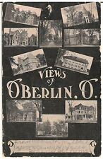 Views of Oberlin OH Multiview Postcard 1906 picture