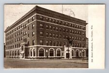 La Crosse WI-Wisconsin, Hotel Stoddard, Advertising, Vintage c1908 Postcard picture