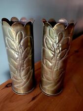 Trench Art Pair, WW1 1908 And 1916 picture