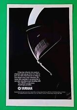 1986 Yamaha DX100 Synthesizer Black Helmet Vintage Comic Book Print Ad picture
