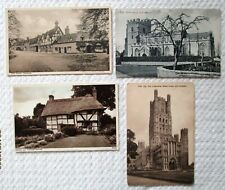 FOUR Vintage Postcards From England- S-18 picture