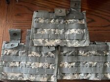 US Military Molle Triple Mag Pouch - 3 Mag Pouch ACU Camo - 8465-01-525-0598 GC picture