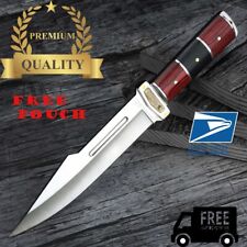 COLUMBIA Fixed Blade Knife Large Bowie Camping Hunting Survival Knife picture