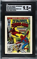 1984 FTCC MARVEL SUPERHEROES FIRST ISSUE #42 PETER PARKER SPIDER-MAN SGC 9.5 picture