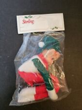 Vintage Knee Hugger Christmas Elf New In Package Christmas Decoration picture