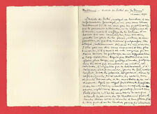 AN85-WRITTEN-LEON DEFOUX-[STEPHANE MALLARME]-RETTE ITEM-1896 picture