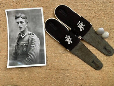 WW2 German Elite Shoulder Boards.LAH Division,Photo, Buttons. picture