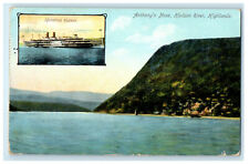 1908 Anthony's Nose, Hendrick Hudson Steamship, Hudson River NY Postcard picture