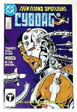 DC Comics Teen Titans Spotlight CYBORG #20 (March 1988 Copper) Boarded & Bagged  picture