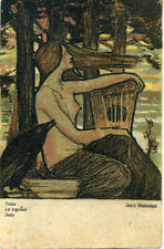 Latvia 1930's Art Postcard  Janis Rozentals 'Teika' picture