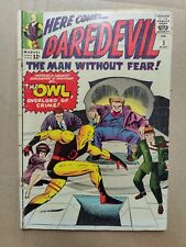 Daredevil #3 GD 1964 Low Grade Complete Intact 1st Owl Spine Roll Marvel Comics  picture