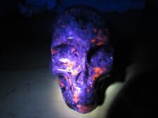 Large Yooperlite Skull Carving  660g / 3.93
