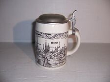 Vintage Friedrich Henseler Beer Stein with Pewter Lid picture