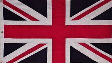 SEWN COTTON 2' X 3' ENGLAND UK FLAG - UNION JACK - ENGLISH - BRITISH picture