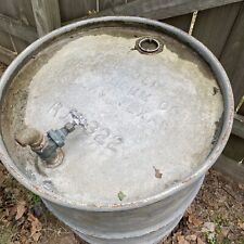 RARE Antique Magnolia Oil Co 55 Gallon Drum Can Barrel Pre 1930 Gas Dallas Sign picture