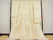 Japanese Kimono Uchikake Wedding Pure Silk japan 1651 picture