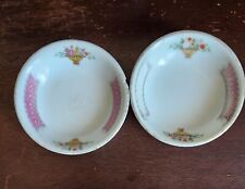 Vintage Chinese Small Soy Sauce / Wasabi Dipping Dishes Small Bowls 2-3/4