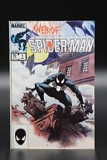 Web of Spider-Man (1985) #1 1st Print Charles Vess Black Costume Cover VF picture