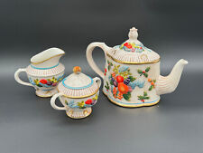 Waterford Holiday Heirlooms Georgian Tea Set #130874 Brand New in Original Box picture