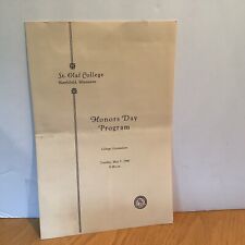1946 St. Olaf College Honors Day Program picture