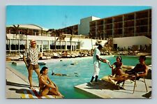 Southampton Bermuda, The Carlton Beach, Pool, Chrome Postcard picture