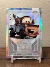 Mater 2023 Topps Chrome Disney 100 Refractor Parallel #60 Cars Movie picture