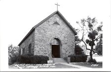 RPPC Grace Episcopal Church, Llano, Texas -  c1940s Photo Postcard picture