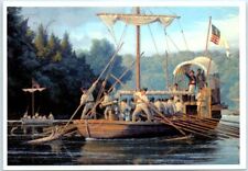 Postcard - The Departure from the Wood River Encampment by Gary R. Lucy picture