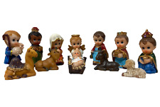 Nacimiento | Nativity Set 11Pc 2 Inch Resin Baby Figurines 4322 Finely Made New picture
