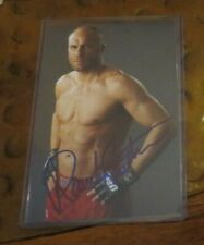 Randy Couture MMA fighter signed autographed photo 6 x UFC Champion picture