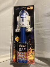 2005 STAR WARS R2-D2  GIANT PEZ CANDY ROLL DISPENSER PLAYS MUSIC Over 12in Tall picture