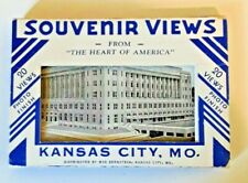 Vtg Souvenir Views, Kansas City,MO Mini Photo Finish Cards 20 Views, M Bernstein picture
