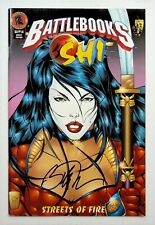 Battle Books Shi #1 Signed by Bill Tucci Crusade Comics picture