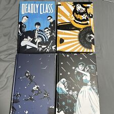 DEADLY CLASS VOLUME 1-4 IMAGE DELUXE HARDCOVER FULL RUN Rick Remender picture