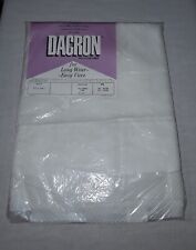 VINTAGE DUPONT DACRON SHEER WINDOW CURTAIN 96 X 24 INCHES UNUSED NOS picture