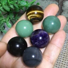 6pcs 80g Natural Dongling jade ball Crystal Collectibles Reiki healing a1427 picture
