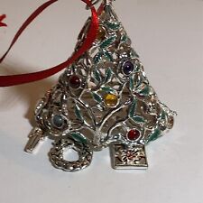 Lenox Embellished Christmas Tree With Hanging Trinkets Ornament - 6212104 picture
