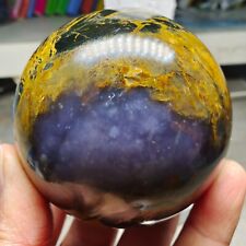 445g WOW Natural Rare Pietrsite Crystal ball Quartz Sphere Healing A480 picture