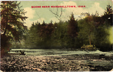 Scene Near Marshalltown Iowa Divided Unposted Postcard c1910 picture