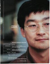 1999 IBM Global Services John Business Intelligence Vintage Mag Print Ad/Poster picture