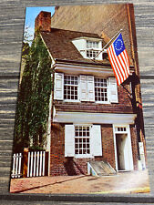 Vintage Postcard Betsy Ross House Old Glory Philadelphia Pennsylvania picture